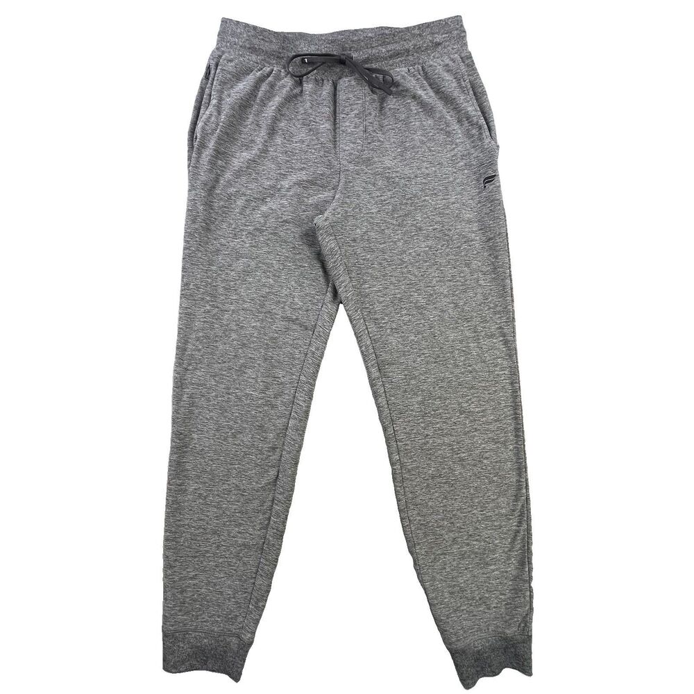 Fabletics Cloud Jersey Joggers Men's M Gray Lightweight Athletic Sweatpants